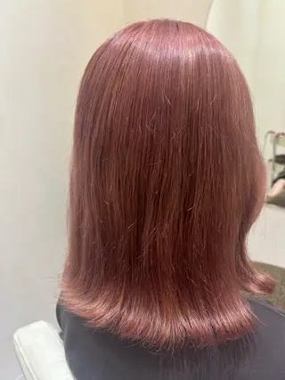 ミディアム カラー Yamamoto 半個室美容室zinaのヘアスタイル