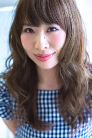 セミロング ロング カラー パーマ 【滝川市 美容師】 髙橋昌也のヘアスタイル