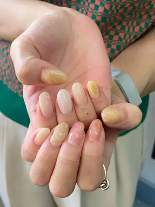 ネイル mano Hanaのネイルデザイン