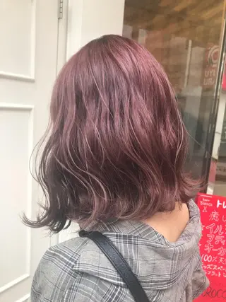 ミディアム ヘアアレンジ uru" すずきさゆりのヘアスタイル