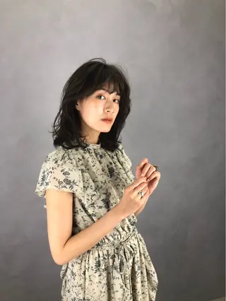 ミディアム 艶カラー /🫧🫧SHIYUのヘアスタイル