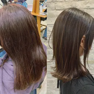 ミディアム 大人レイヤー×艶髪 小久保　春暁のヘアスタイル