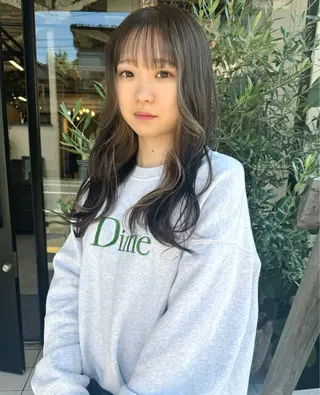 ロング 小野田 航己のヘアスタイル