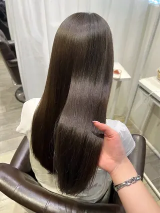 ロング 福本 梓のヘアスタイル