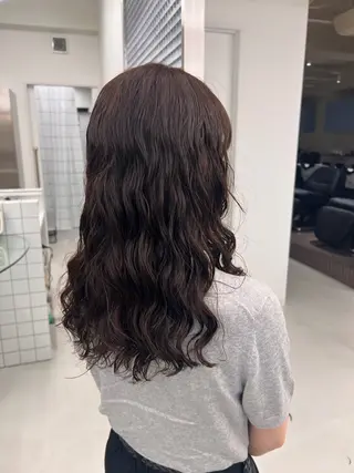 ロング パーマ ロングパーマ/ボブ/ 表参道/aoba🩵のヘアスタイル