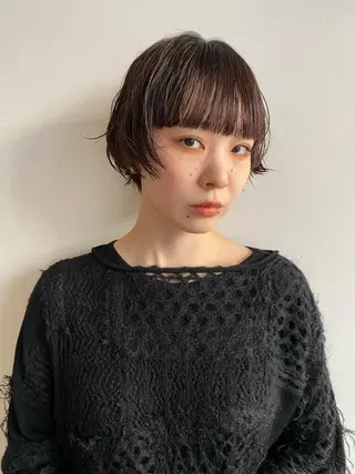ショート 大久保 諒　ショート、ボブのヘアスタイル