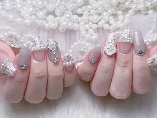 ネイル 🎀ゆうず 𝜗𝜚 ྀིのネイルデザイン