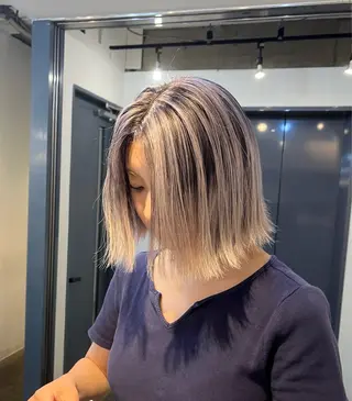 ミディアム レイヤー/垢抜け/ TAISHIのヘアスタイル