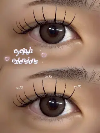 マツエク・マツパ laboT Momokaのマツエク・マツパデザイン