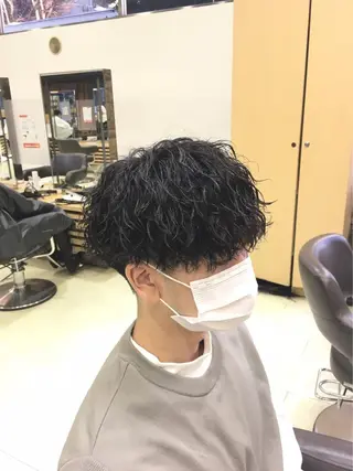 ショート メンズ メンズカット松戸/韓 国/メンズパーマ航太のヘアスタイル