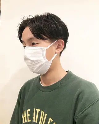 パーマ ヘアアレンジ メンズ メンズ特化✂️栗原 侑也のヘアスタイル
