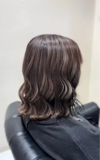 ミディアム カラー 小野 友暉のヘアスタイル