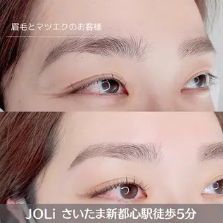 マツエク・マツパ アイブロウ 🩶JOLi さいたま新都心🩶のマツエク・マツパデザイン