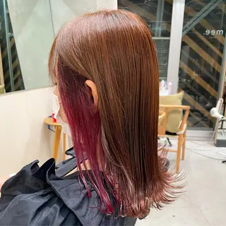 セミロング 浦和指名率No.1 ショート特化美容師のヘアスタイル