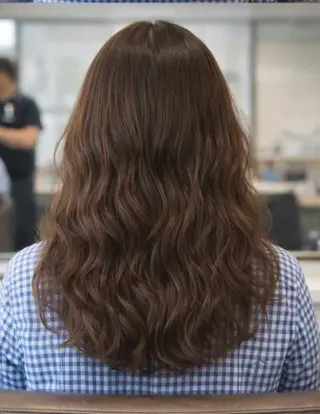 ミディアム パーマ 🌷髪質改善/ 落合 咲弥🌷のヘアスタイル