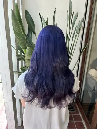 ロング カラー パーマ ヘアアレンジ メンズ 🫧ハイトーン/ ブリーチ🫧白石航汰のヘアスタイル