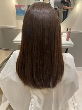 ロング レイヤーカット/ パーマ/MIFAのヘアスタイル