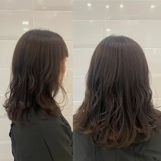 ミディアム 竹内 美貴のヘアスタイル