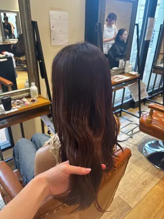 セミロング cocotte みづき/艶カラー🫧のヘアスタイル