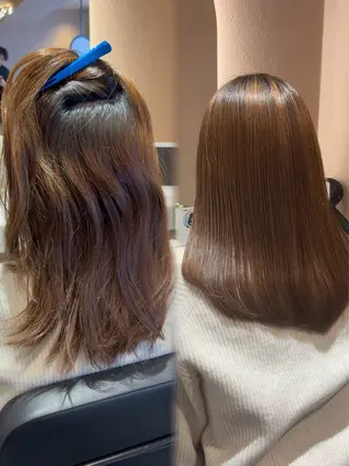 ミディアム ✨髪質改善×レイヤー ボブカットきり✨のヘアスタイル