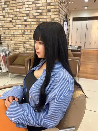 メンズ特化シャドウパ ーマラウンドマッシュのヘアスタイル
