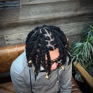 セミロング パーマ ヘアアレンジ jp doggのヘアスタイル