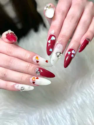 ネイル E  nail 風羽のネイルデザイン