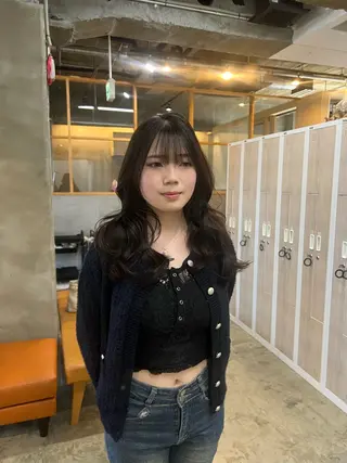 セミロング freera 希帆 kihoのヘアスタイル