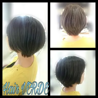 ショート カラー Hair VERDEのヘアスタイル