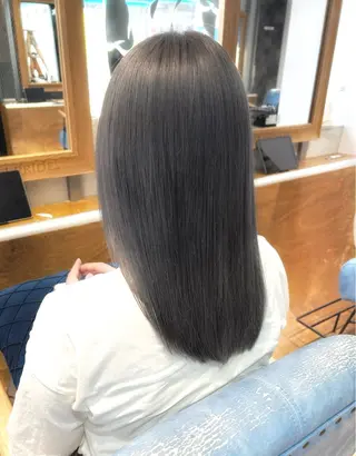 セミロング カラー aDALil川越 ⭐️Arisaのヘアスタイル