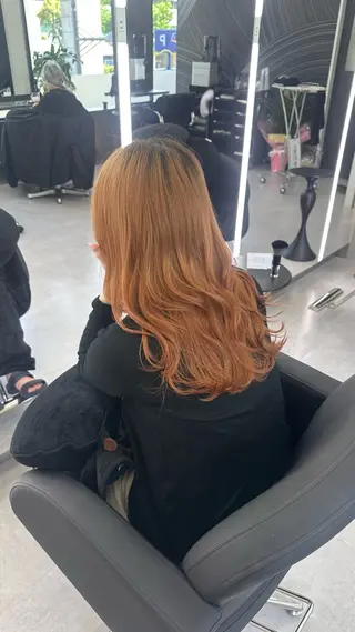 ロング ブリーチなし/透明感 NONO💖のヘアスタイル