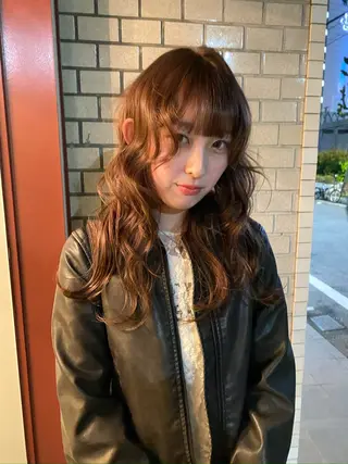 カラー haluka /梅田美容室のヘアスタイル