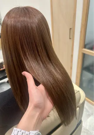 ロング カラー aster/ボブ/ 髪質改善/岡田 愛理のヘアスタイル