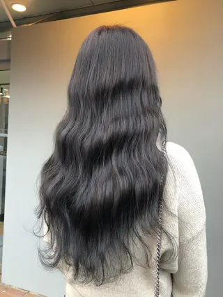 セミロング カラー ヘアアレンジ 大塚 貴之のヘアスタイル