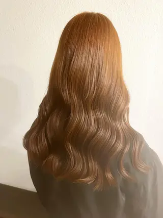 ロング カラー パーマ ヘアアレンジ 名古屋駅/トップス タイリスト/大黒拓哉のヘアスタイル
