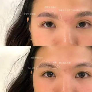 マツエク・マツパ アイブロウ GO TODAY SHAiRE SALON Vellmie店所属・吉祥寺kasumi 🌛eye/browのマツエク・マツパデザイン