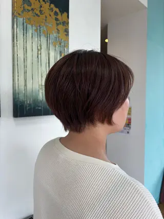 ショート 松岡 ひなののヘアスタイル