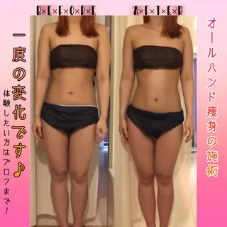 セミロング カラー パーマ ヘアアレンジ メンズ キッズ ネイル マツエク・マツパ アイブロウ 強圧オールハンド痩身 片野のエステ・リラクイメージ