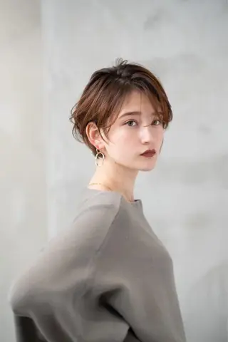 ショート カラー クドウレイ fifth渋谷のヘアスタイル