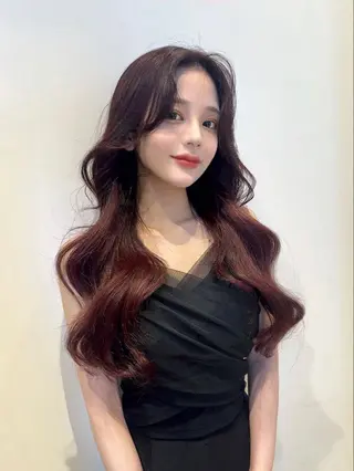 ロング カラー 💖札幌カラー 指名No.1💖玲奈のヘアスタイル