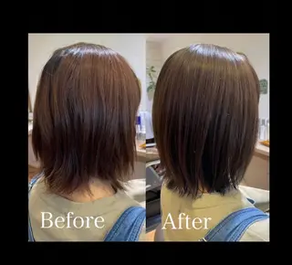 ミディアム カラー 🍀ヘアケア特化 ナカザワのヘアスタイル
