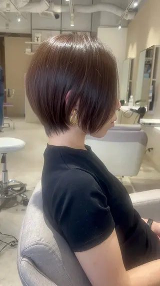 ショート 林 瑞起のヘアスタイル
