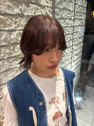 ショート カラー Suzu🪽 大宮美容室のヘアスタイル
