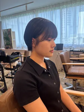 ショート カラー Chiho / 梅田 / ボブ/ パーマのヘアスタイル