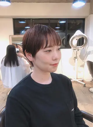 ショート カラー 後藤 雅貴のヘアスタイル