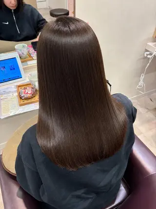 セミロング FACE。 石川町のヘアスタイル