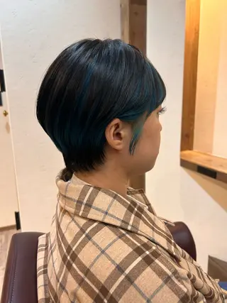 ショート カラー メンズ 奈良 優輝のヘアスタイル