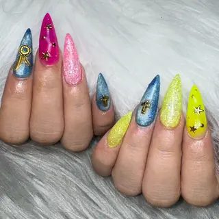 ネイル Feel ‪‪☺︎‬Yuriaのネイルデザイン