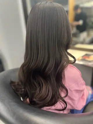 セミロング 佐藤 慧のヘアスタイル