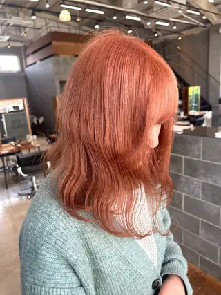 カラー 🎀艶ハイトーン特化 🎀セナのヘアスタイル